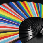 Festival-Fächer Pride Regenbogen-Streifen, CSD & Pride Accessoire – Ansicht 6