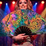 Festival-Fächer Psychedelic Wirbel Bunt für Psytrance & Goa – Ansicht 5